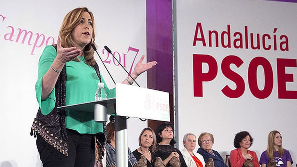 Susana Díaz, candidata a la Secretaría del PSOE el 26 de marzo