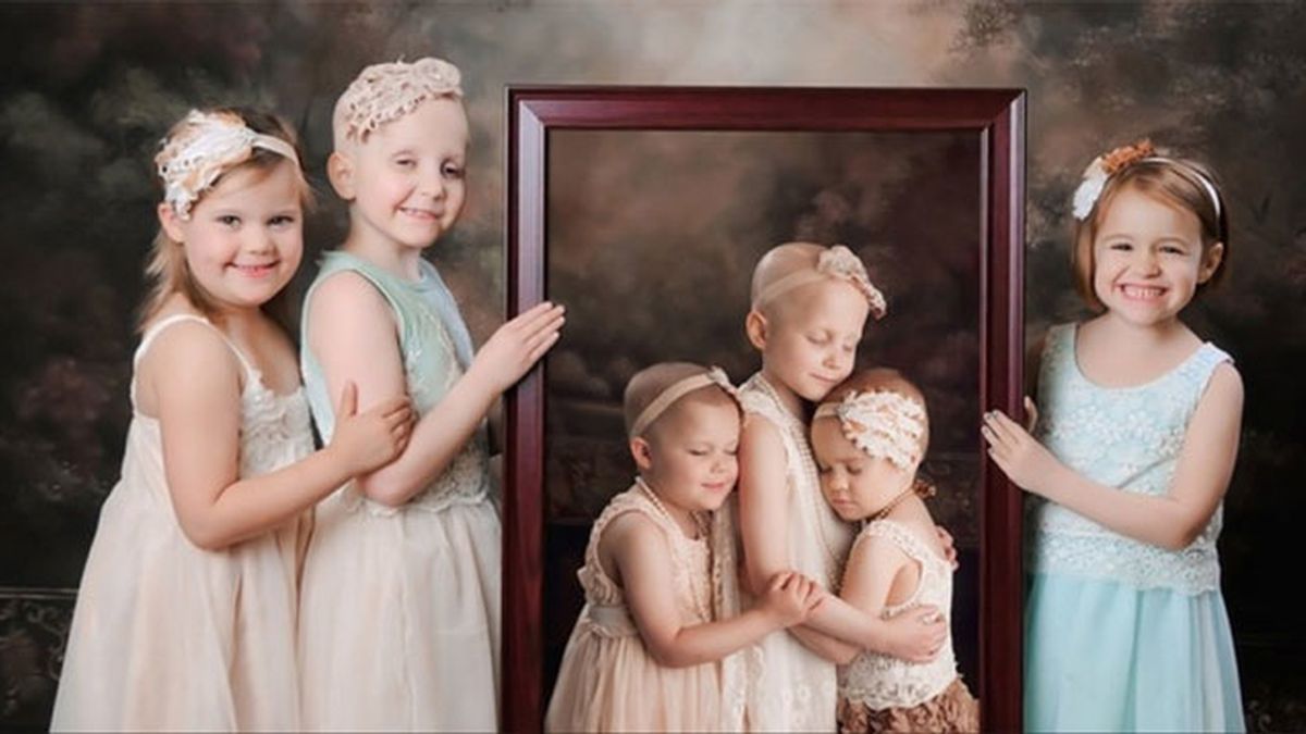 Los retratos del triunfo de tres niñas supervivientes al cáncer