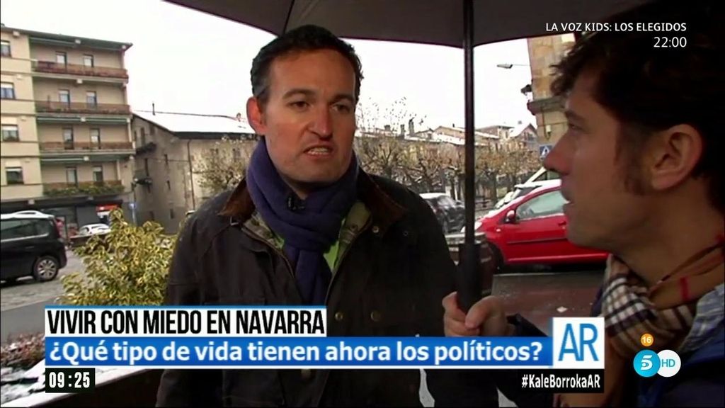 Vivir con miedo en Navarra: ‘AR’ acompaña a un concejal amenazado en Etxarri