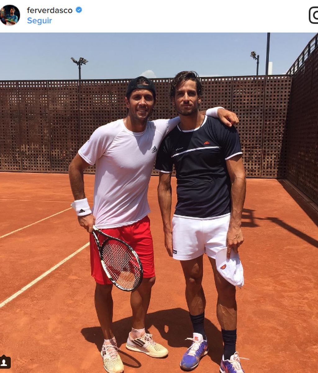 Verdasco, a su mejor amigo Feliciano: "Que Alba y tú seáis muy felices juntos"