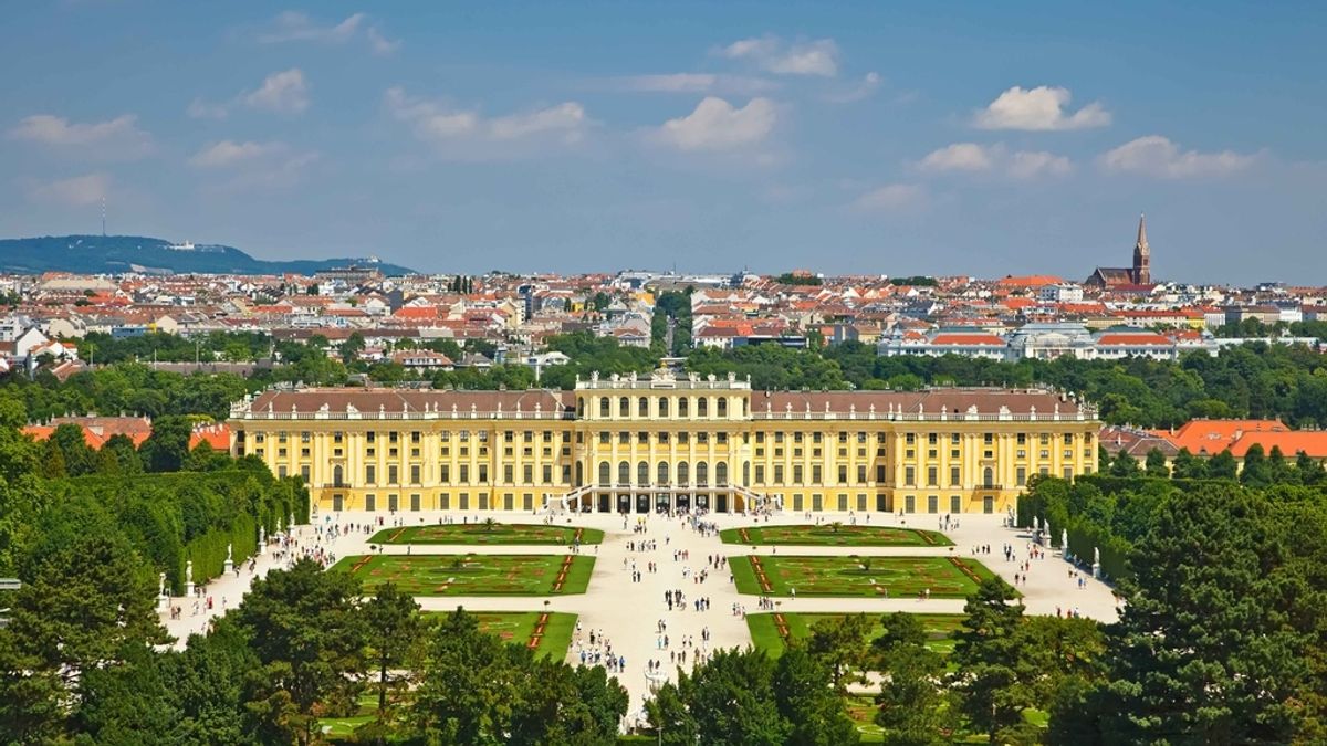 Schonbrunn Palace, Viena, Austria
