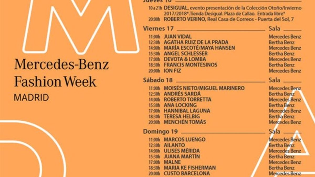 Fashion Week Madrid: guía definitiva para seguir todos los desfiles en Divinity