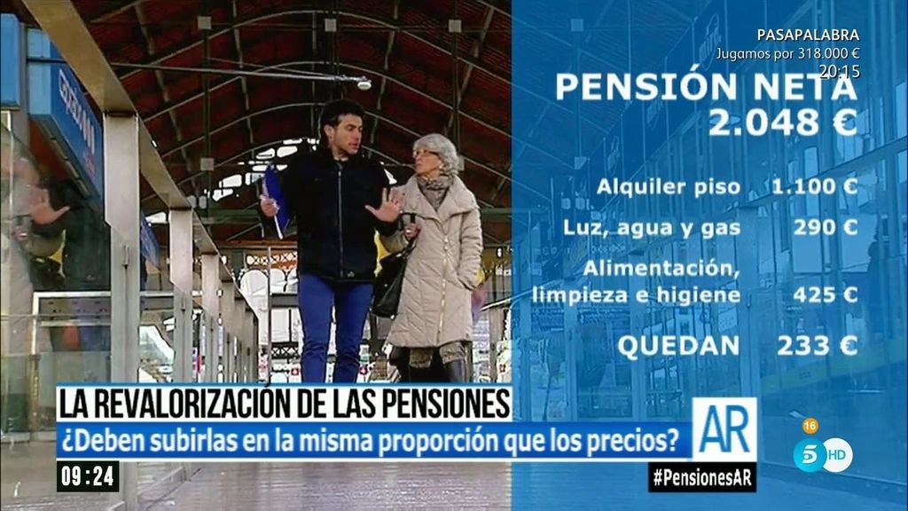 ¿Deben subir las pensiones en la misma proporción que los precios?