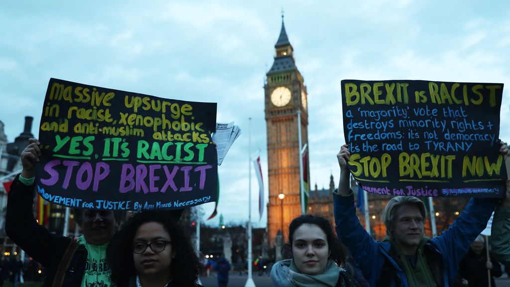 Toman las calles de Londres en contra del Brexit