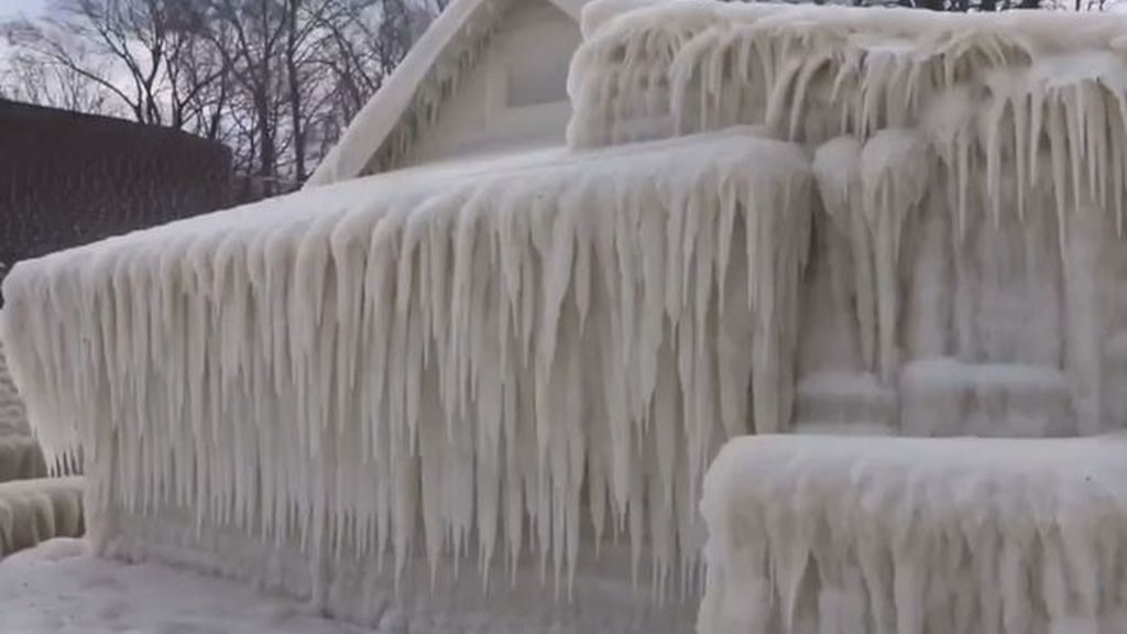 No es una casa de 'Frozen', es una vivienda totalmente congelada en Nueva York