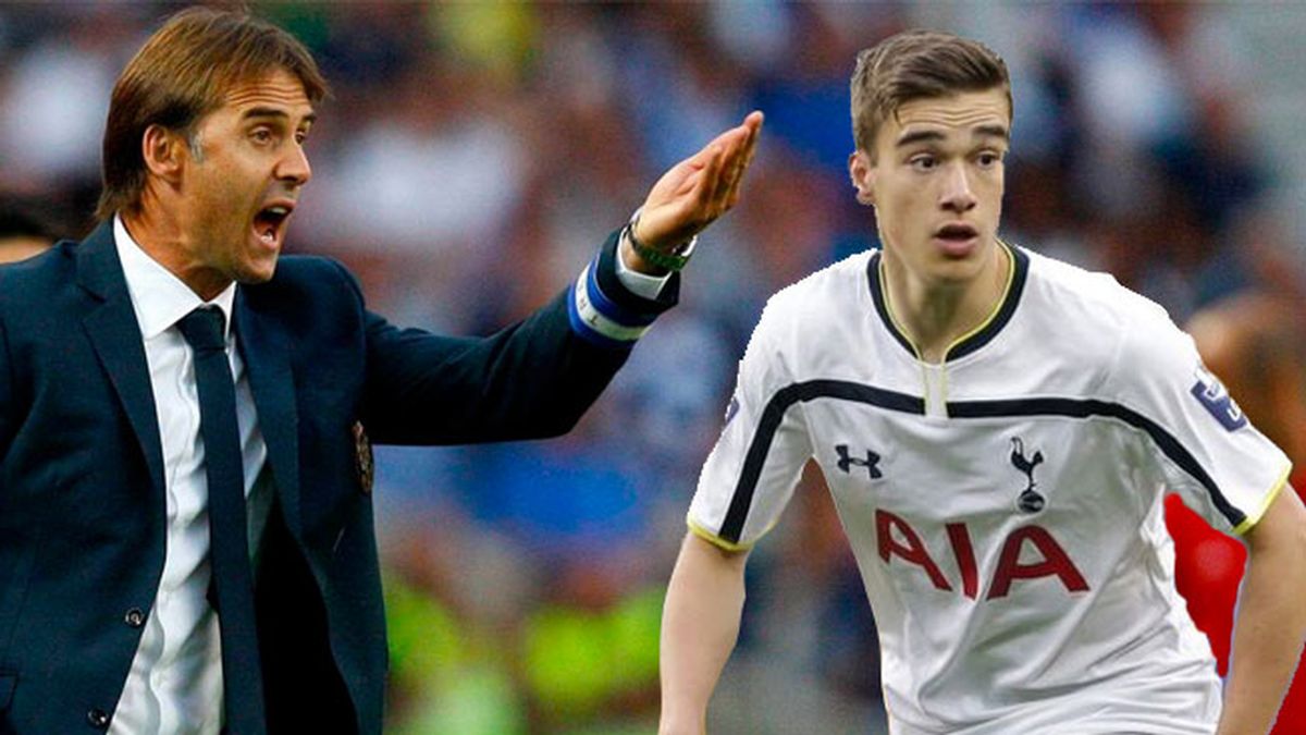Harry Winks, Tottenham, La Roja Harry Winks, Tottenham, La Roja