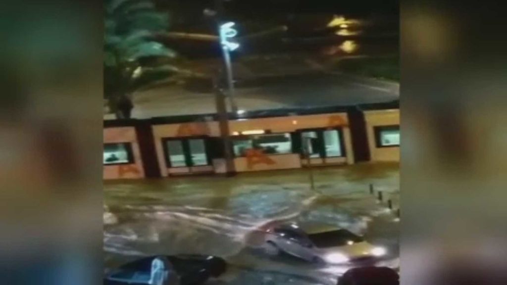 Así se ha "inundado" Alicante