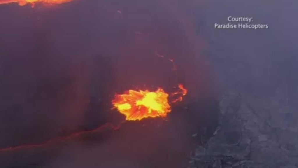 Imágenes impresionantes de ríos de lava del volcán Kilauea