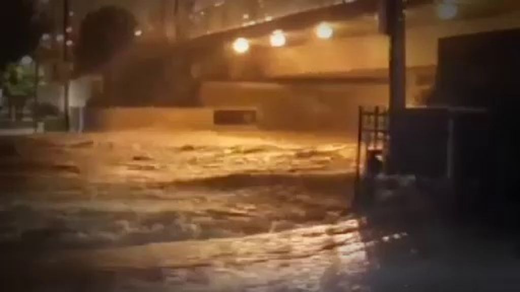 La tercera jornada más lluviosa en 80 años inunda Alicante