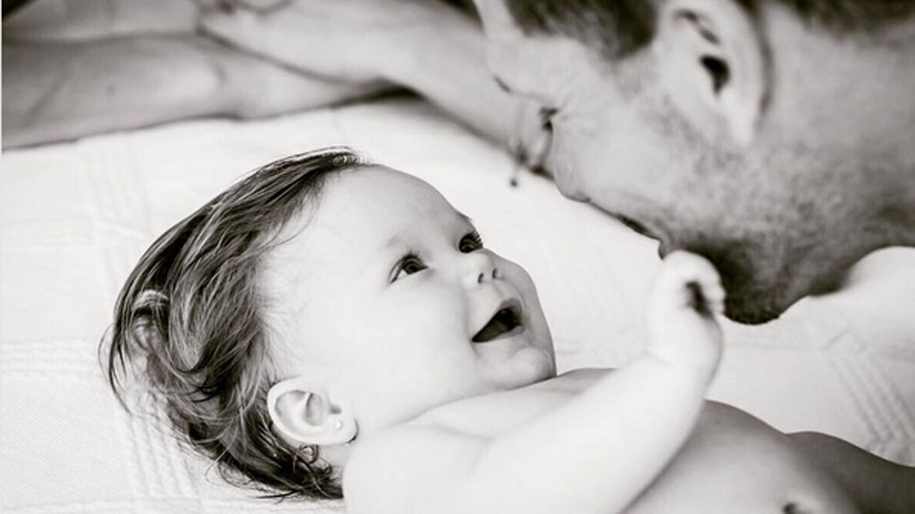 Pereyra felicitaba a Simeone con este fotón en blanco y negro con France