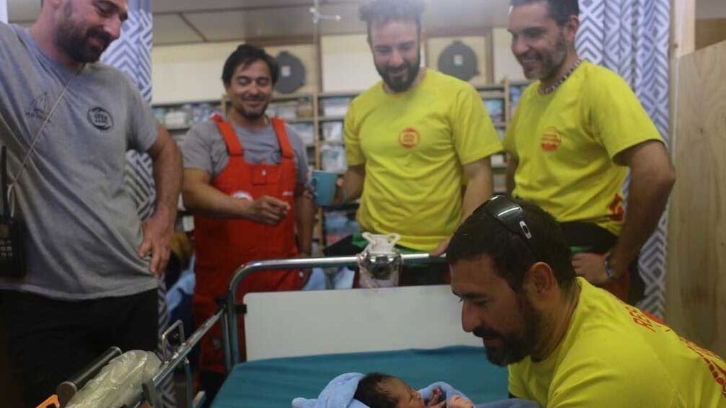 Mary, la bebé refugiada rescatada con 12 horas de vida