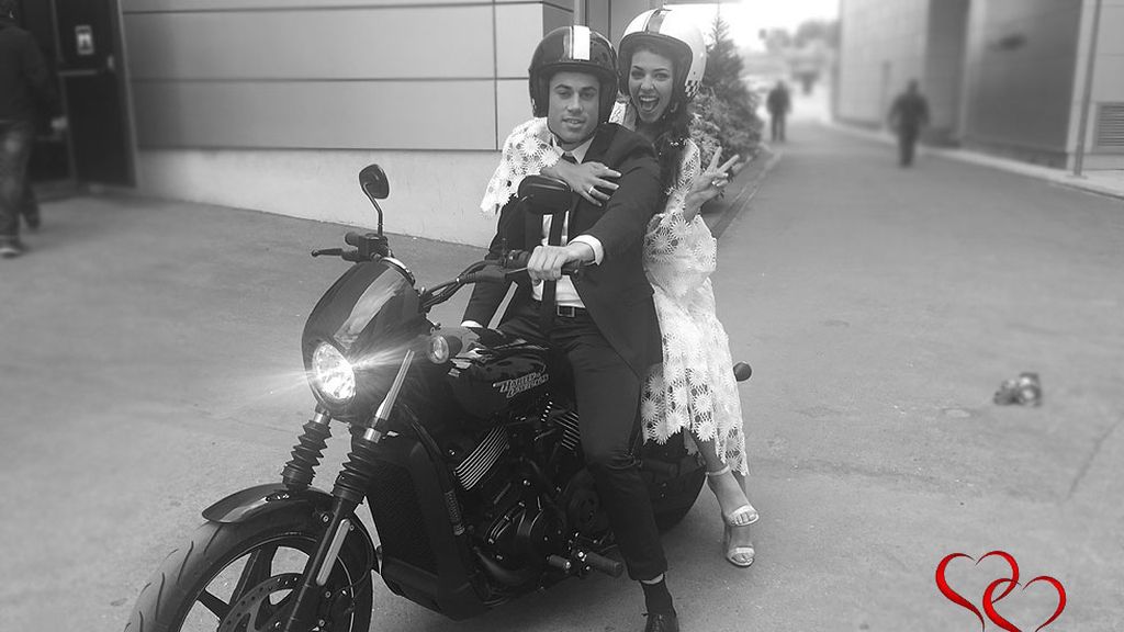 Lola y Diego, felices y dispuestos a dar rienda suelta al amor