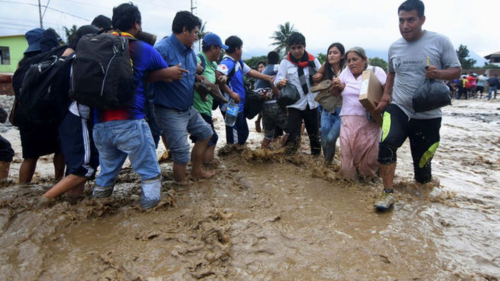 Inundaciones en Perú: 60 muertos, 60.000 daminificados y miles de hogares arrasados
