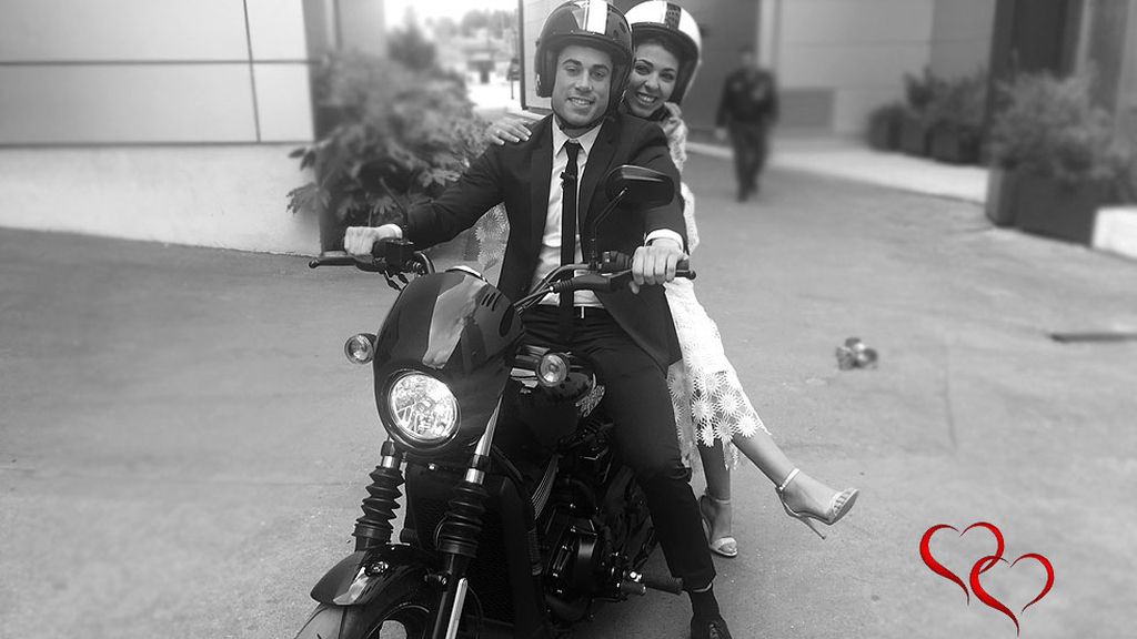 Lola y Diego, felices y dispuestos a dar rienda suelta al amor