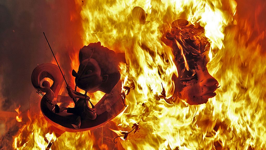 Fallas 2017: Valencia arde