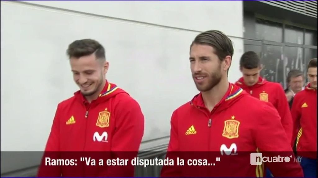 Sergio Ramos, a Sául sobre la Champions: "Va a estar disputada la cosa"