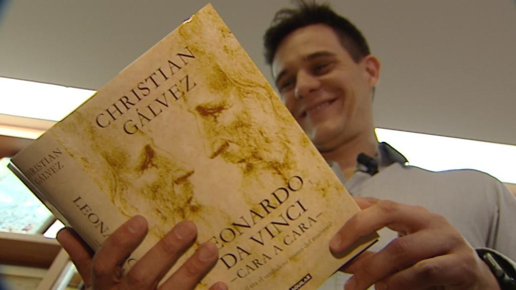 Christian Gálvez, cara a cara con Leonardo da Vinci