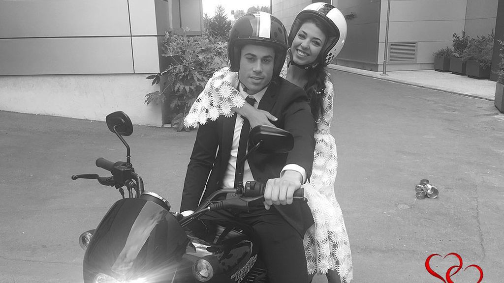 Lola y Diego, felices y dispuestos a dar rienda suelta al amor