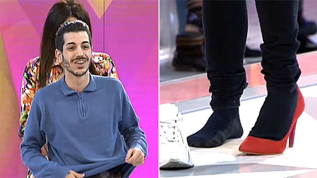 ¡Con tacones y a lo loco!