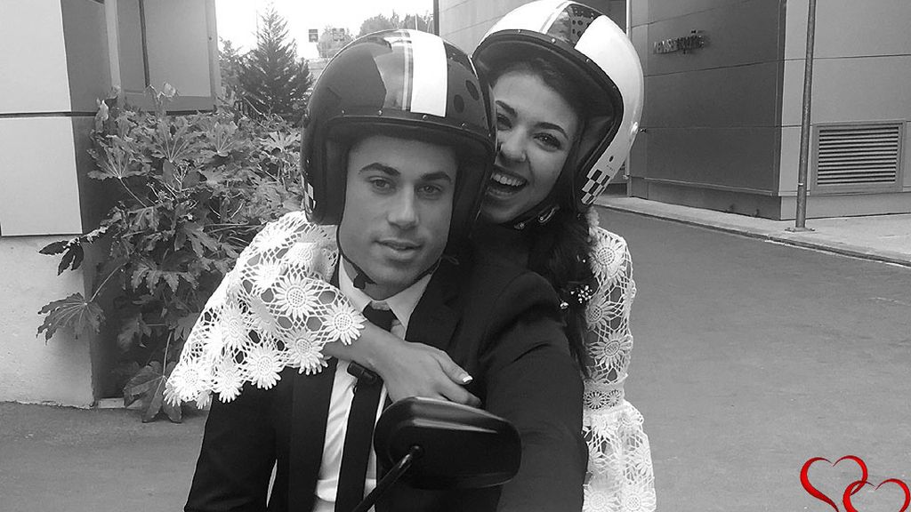 Lola y Diego, felices y dispuestos a dar rienda suelta al amor