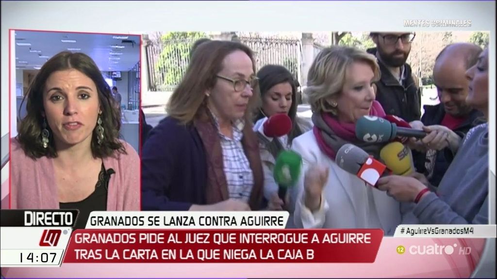 Irene Montero: "A ver si Aguirre es la condesa de la trama, no la que descubrió la trama"
