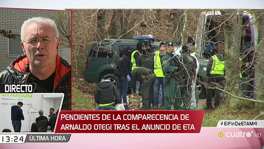 Cayo Lara, del desarme de ETA: “Creo que la decisión es sincera, el Estado de derecho ha vencido”