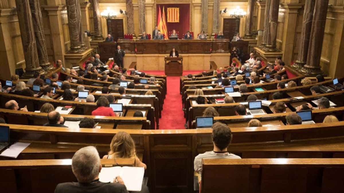 Pleno del Parlamento de Cataluña