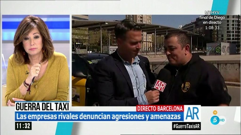 Alberto, taxista: "El conflicto lo ha creado la Administración al lavarse las manos"