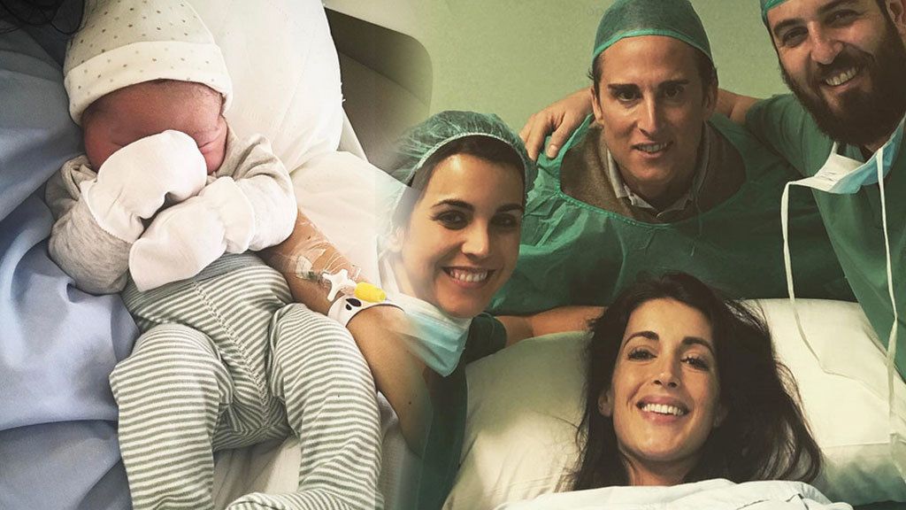 Arnaldo Jr. llegó y papá lo compartió en redes