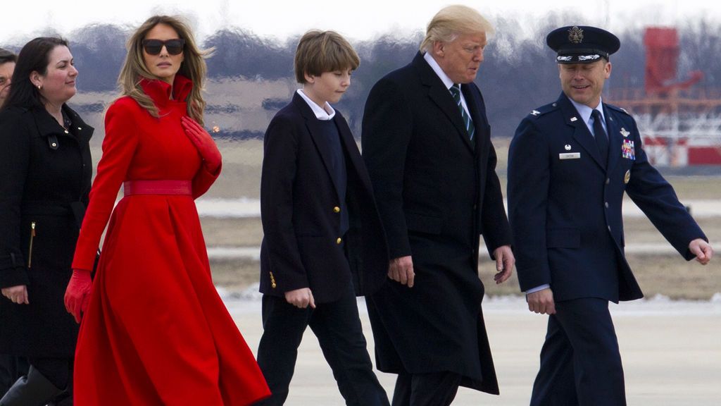 melania donald barron
