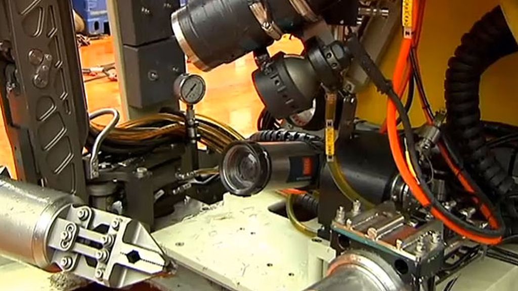 'Comanche' el robot que logró recuperar los cuerpos de los marineros ahogados