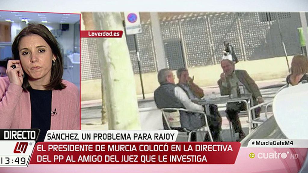 I. Montero: "Cuando gobierna, el PP prefiere el modelo de la mafia del canapé"