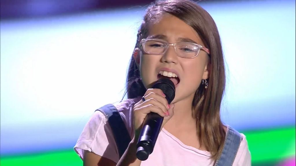 Valeria, una niña con voz dulce ¡y alma de rockera! ¡La unión perfecta!