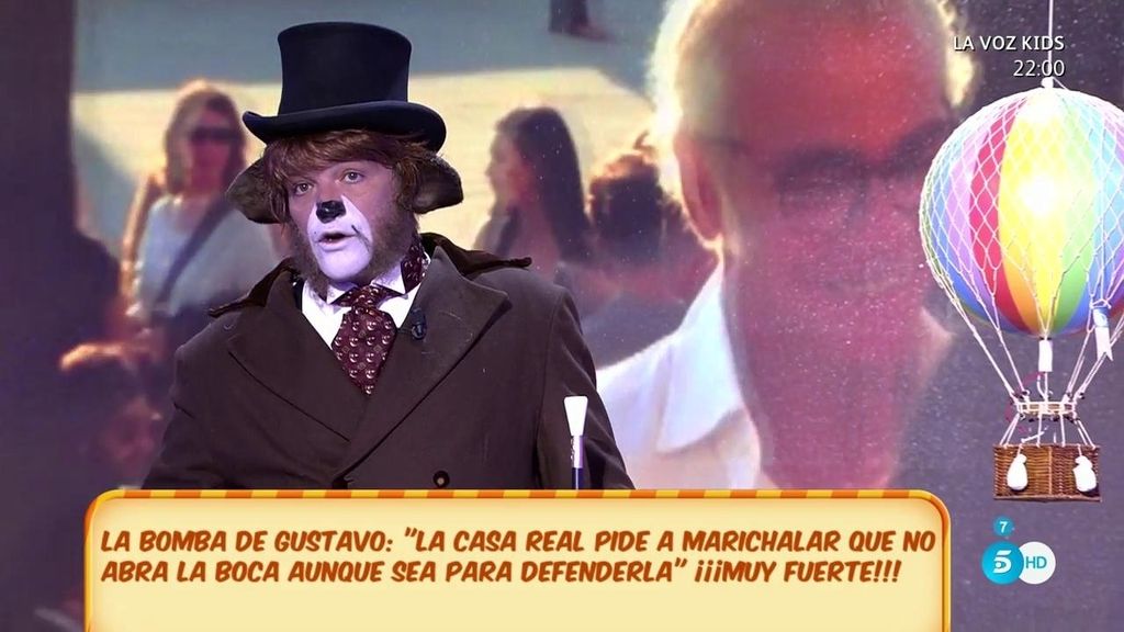 Gustavo: "La Casa Real pide a Marichalar que no abra la boca, ni para defenderles"