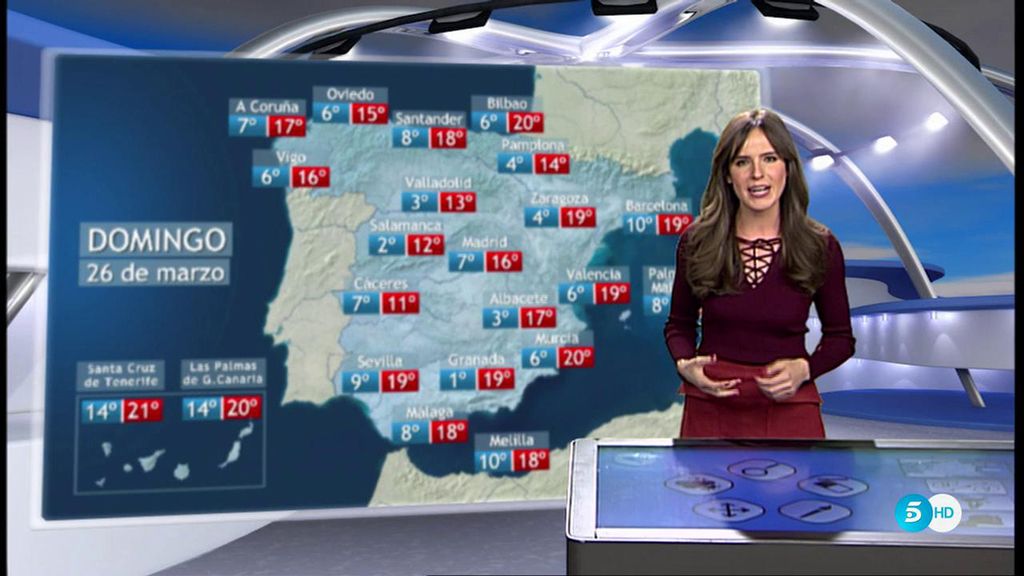 El Tiempo, con Carmen Corazzini