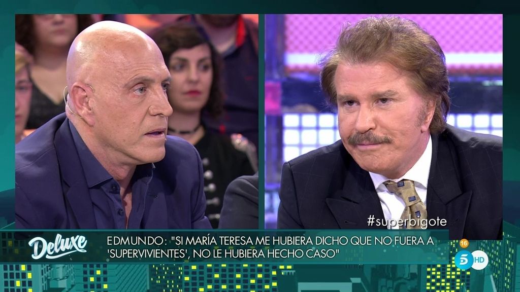 Matamoros a Bigote: “¿Cuánto dinero te ha generado ser novio de M. Teresa Campos?”