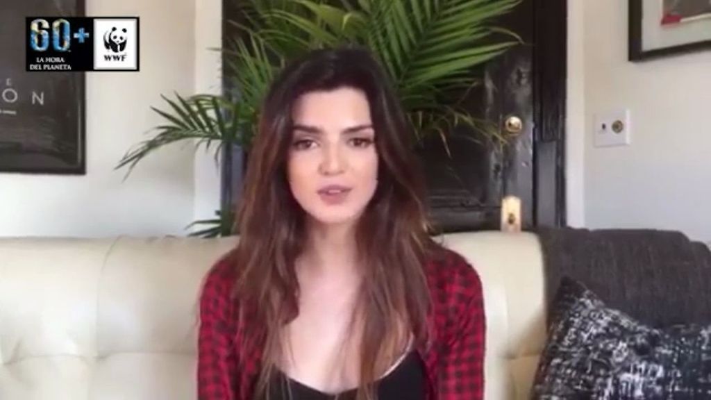 Clara Lago se une a la 'Hora del Planeta'