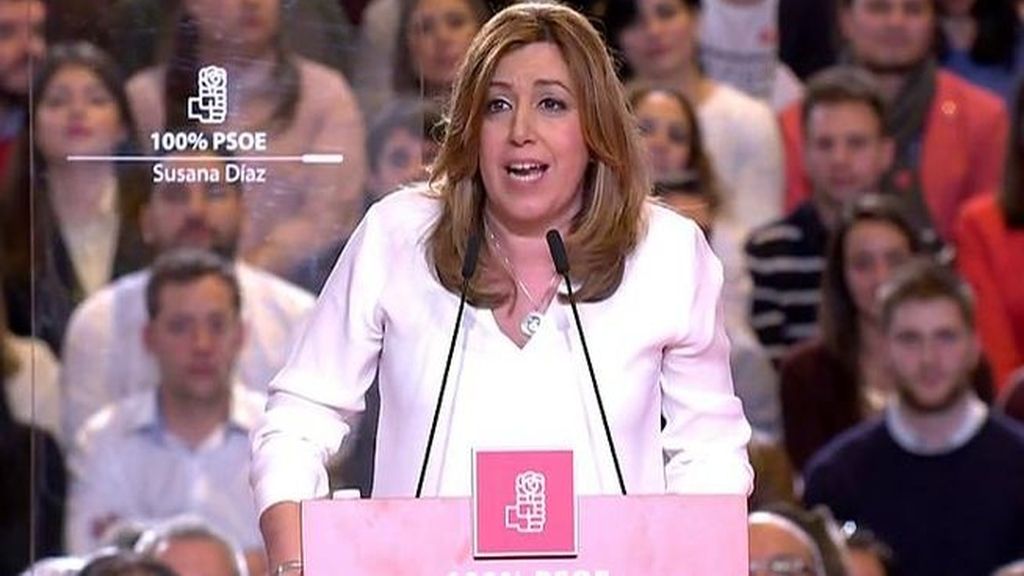 Susana Díaz, la candidatura del "compromiso" para que el PSOE gobierne