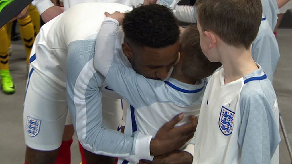 Jermain Defoe,Niño enfermo,Inglaterra