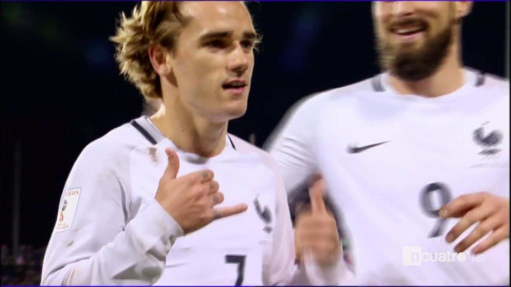Así fue el partido de Griezmann con Francia: gol de penalti y baile sobre el campo