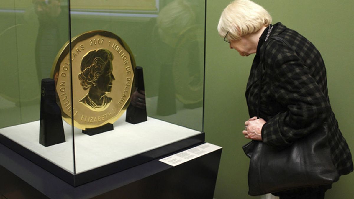 Roban la mayor moneda de oro del mundo de un museo de Berlín