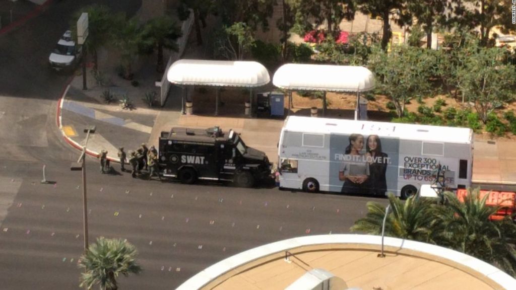 Tiroteo en un autobús de Las Vegas