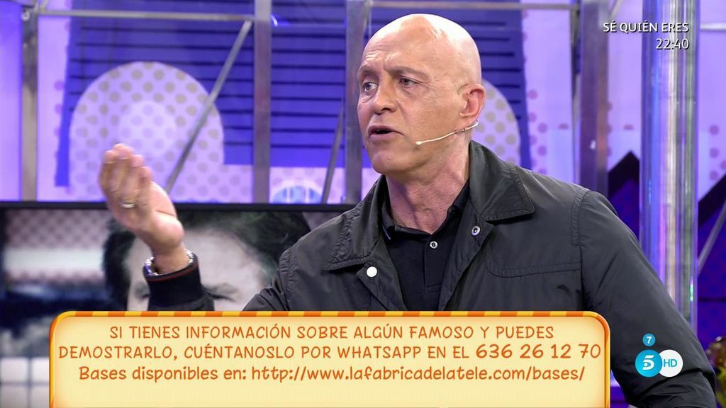 Kiko Matamoros, de Bigote: “A él le da igual todo, no le hace daño nada”