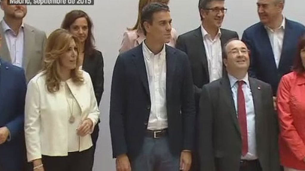 Díaz, Sánchez y López, la militancia del PSOE decide