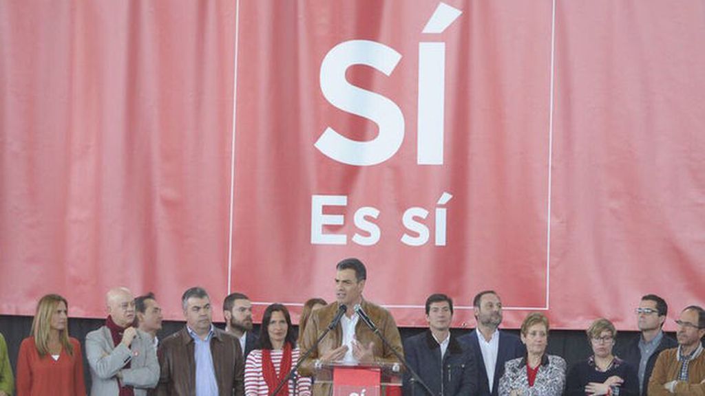 Pedro Sánchez: “El cambio en el PSOE o viene de abajo o no vendrá”