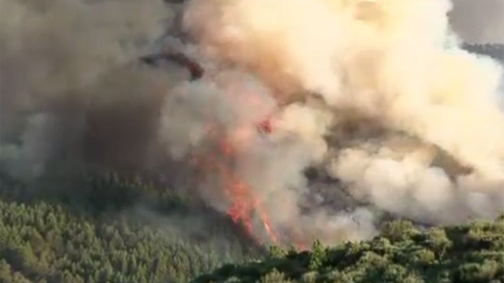 El fuego sigue arrasando sin control la comarca de Aliste