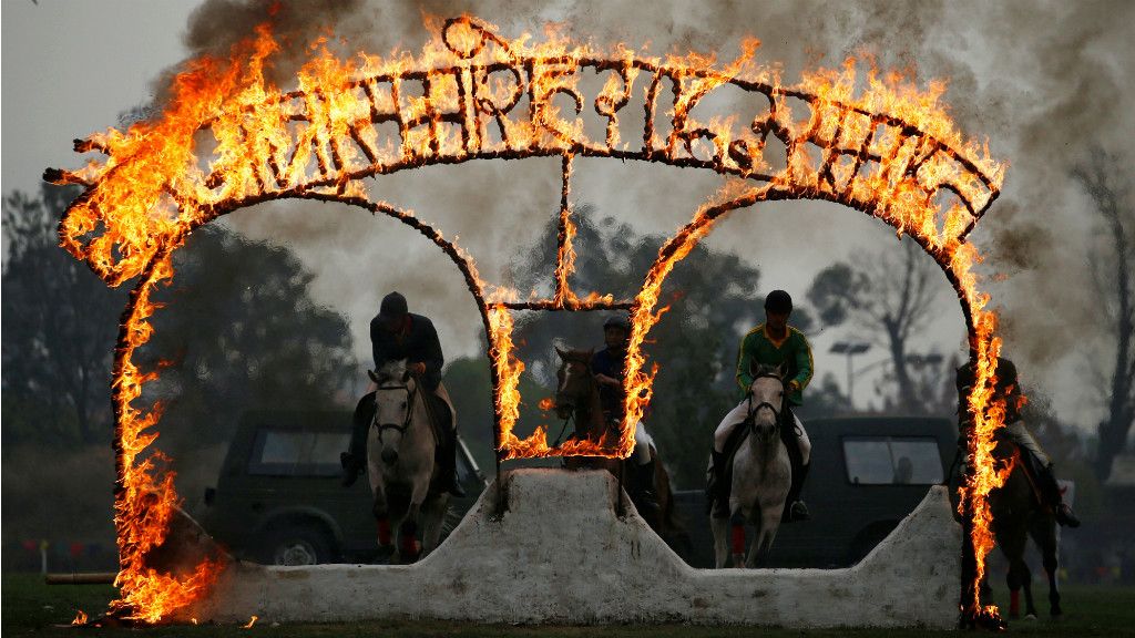 Competición en Katmandú (Nepal)