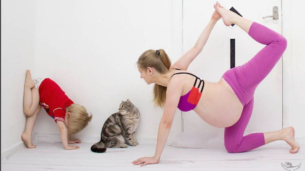 La 'yogi' mami que triunfa en Instagram