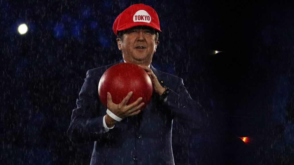 Shinzo Abe recoge el testigo de los juegos para Tokyo 2020