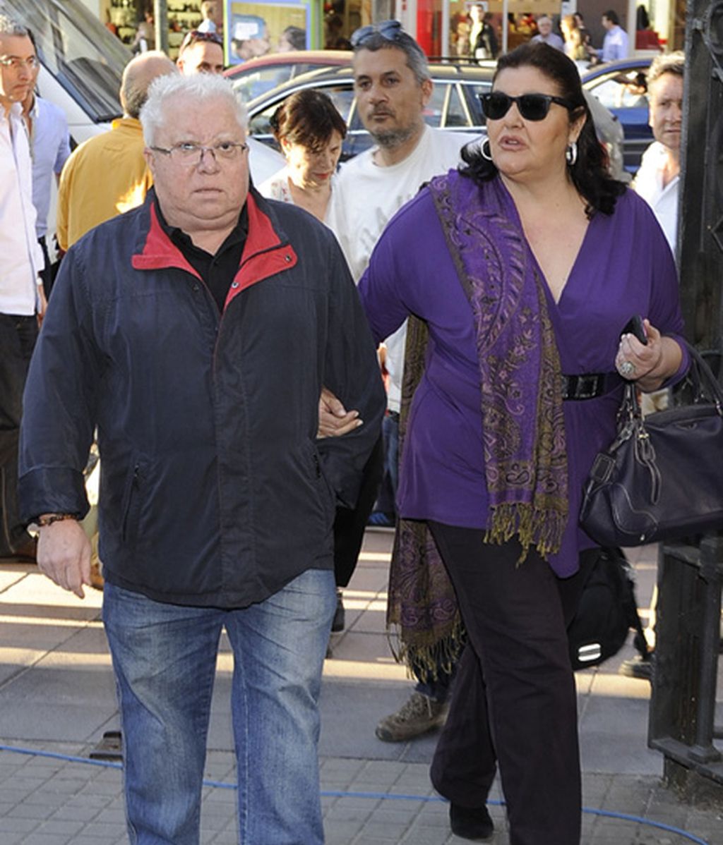 Funeral popular por Sara Montiel